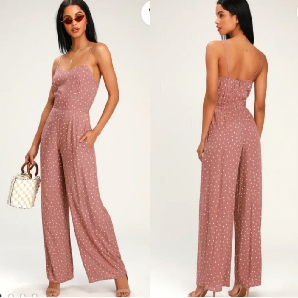 Lulu's Pink Wide Leg Pants